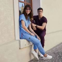 Açık Mavi Jogger Lüks Likralı Greys Takım