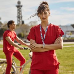Kırmızı Lüks Likralı Greys Takım
