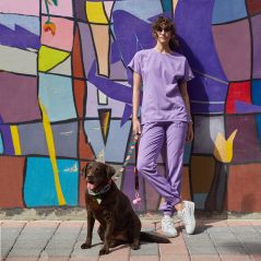 Lilac Basic Lux Lycra Suit