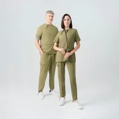 Khaki Zero Best Likra Suit