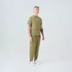 Khaki Zero Best Likra Suit