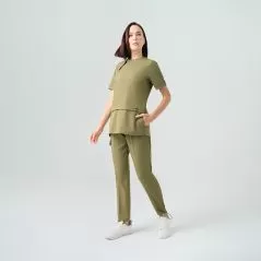 Khaki Zero Best Likra Suit