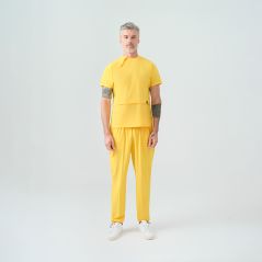 Yellow Zero Best Likra Suit