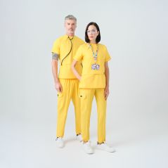 Yellow Zero Best Likra Suit