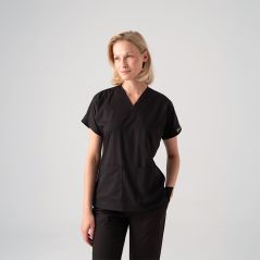 Black Dr. Greys Best Lycra Scrubs Set