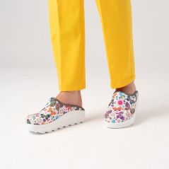 Fit Vivacolor Greys Gold Sabo Slippers
