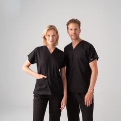 Black Dr. Greys Best Lycra Scrubs Set