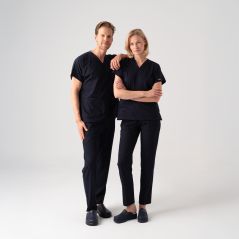 Navy Blue Dr. Greys Best Lycra Scrubs Set