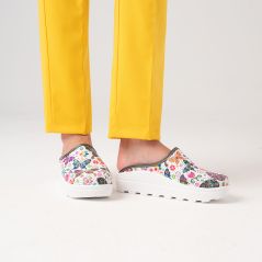 Fit Vivacolor Greys Gold Sabo Slippers