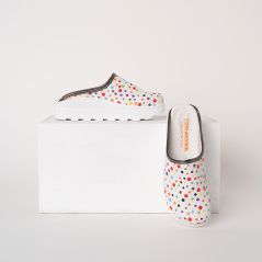 Fit Vivacolor Greys Gold Sabo Slippers