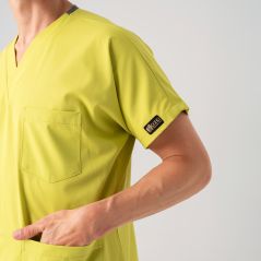Neon Green Dr. Greys Best Lycra Scrubs Set