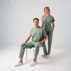 Mint Yeşili Dr. Greys Best Likra Takım