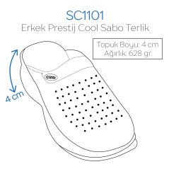 Lacivert Erkek Prestij Cool Sabo Terlik