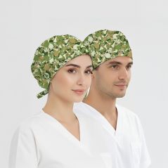 Asi Kamuflaj Desenli Bone (Cotton Likra Kumaş)