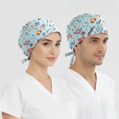 Formül Desenli Bone (Cotton Likra Kumaş)