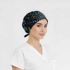 Treasure Hunt Patterned Cap (Cotton Lycra Fabric)