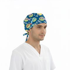 Kahraman Takımı Desenli Bone (Cotton Likra Kumaş)