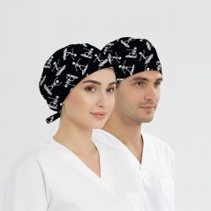 Kayan Ruhlar Desenli Bone (Cotton Likra Kumaş)