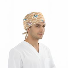 Sleepy Little Ones Patterned Cap (Cotton Lycra Fabric)