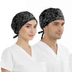 Life Line Patterned Cap (Cotton Lycra Fabric)