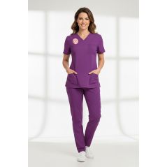 Ebe Forması Scrubs Likralı Takım Sağlık Bakanlığı Uyumlu-Byzantium