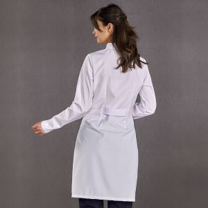 Female Doctor Judge Collar Visiting Apron (Alpaca Fabric)