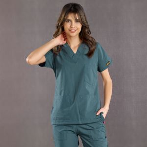 Lacivert Dr Greys Alpaka Takım (Kalın Kumaş)