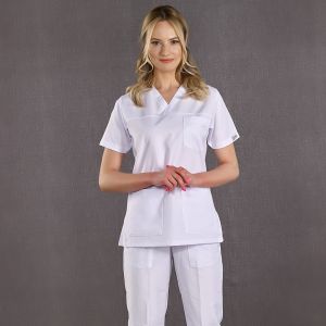 Surgical Lined Trousers (White)
