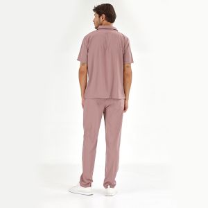 Dried Rose Polo Lux Lycra Suit