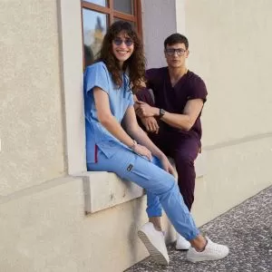Açık Mavi Jogger Lüks Likralı Greys Takım