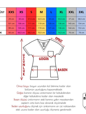 Haki Dr. Greys Doktor Hemşire Medikal Scrubs Takım Lüks Likralı Kumaş