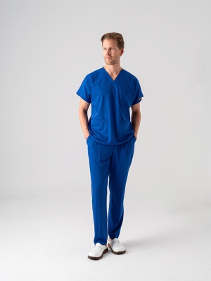 Saks Mavisi Dr. Greys Doktor Hemşire Medikal Scrubs Takım Best Likralı Kumaş