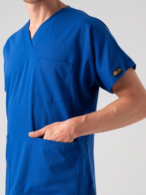 Saks Mavisi Dr. Greys Doktor Hemşire Medikal Scrubs Takım Best Likralı Kumaş