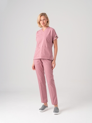 Grau Damen Doktor Hebamie Medikal Gold Fit Echtleder Medizinische Clogs