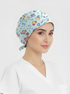 Formül Desenli Bone (Cotton Likra Kumaş)