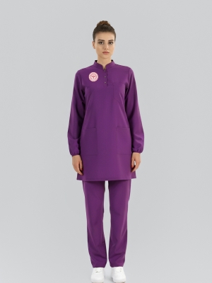 Byzantium – Bedecktes Scrubs-Set für Hebammen