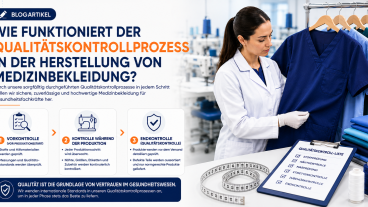 Wie funktioniert der Qualitätskontrollprozess bei der Herstellung medizinischer Berufsbekleidung?