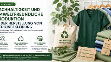 Nachhaltigkeit und umweltfreundliche Produktion bei der Herstellung medizinischer Berufsbekleidung
