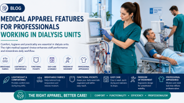 Medical Uniform Features for Employees Working in Dialysis Units