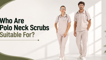 Who are Polo Collar Scrubs suitable for?