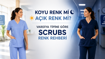 Koyu Renk mi Açık Renk mi? Vardiya Tipine Göre Scrubs Renk Rehberi