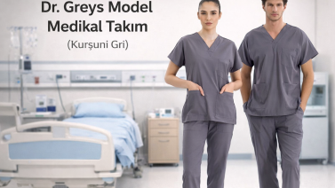 Bleigraue Scrubs: Die Farbe von Professionalität, Balance und Vertrauen