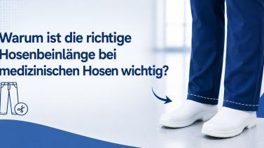 Warum ist die richtige Hosenbeinlänge bei medizinischen Hosen wichtig?