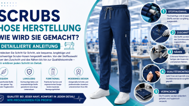 Wie werden Scrub-Hosen hergestellt? Detaillierte Erklärung