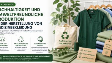 Nachhaltigkeit und umweltfreundliche Produktion bei der Herstellung medizinischer Berufsbekleidung