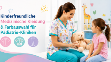 Kinderfreundliche medizinische Berufskleidung und Farbwahl in pädiatrischen Kliniken