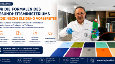 Çizgi Medical ist für die Uniformen des Gesundheitsministeriums bereit