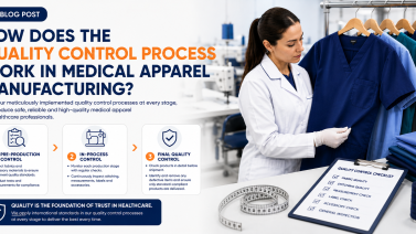 How Does the Quality Control Process Work in Medical Apparel Manufacturing?