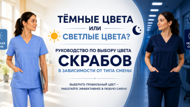 Темные Или Светлые Цвета? Руководство По Выбору Цветов Scrubs В Зависимости От Типа Смены