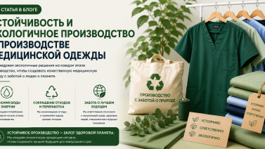 Устойчивое развитие и экологически ответственное производство медицинской одежды